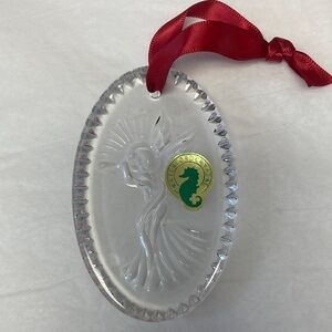 Waterford Crystal Angel Oval Ornament